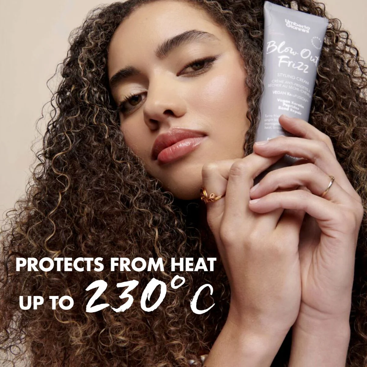 Umberto Giannini Blow Out Frizz Styling Cream - Image 6