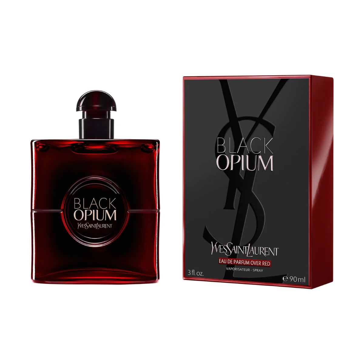 YSL Black Opium Eau de Parfum Over Red - Image 6